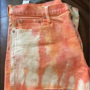 Gap tie dyed shorts